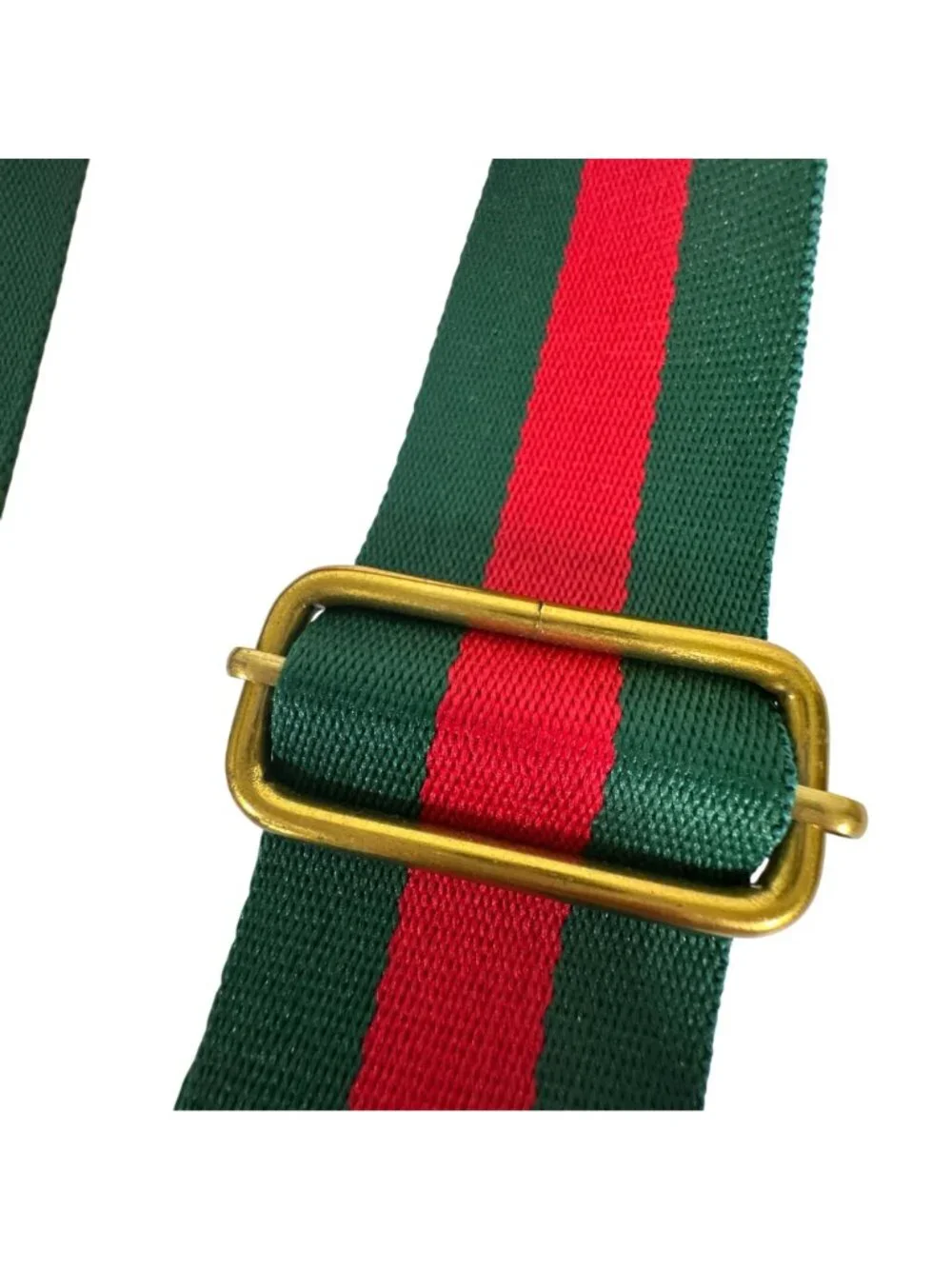 Replacement Crossbody Shoulder Strap For Luxury Bags Canvas & Leather Gold Tone